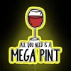 Brighten your space with vibrant MEGA PINT RGB LED neon lights