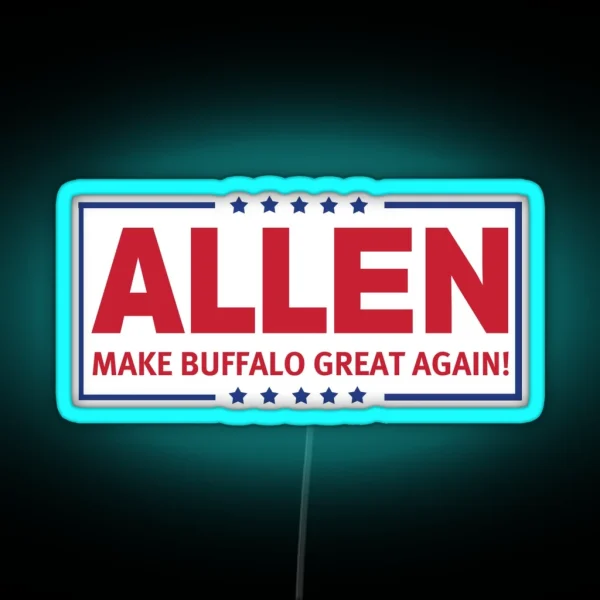 Allen MBGA RGB Neon Sign