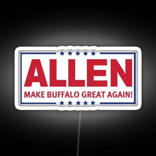 Allen MBGA RGB Neon Sign
