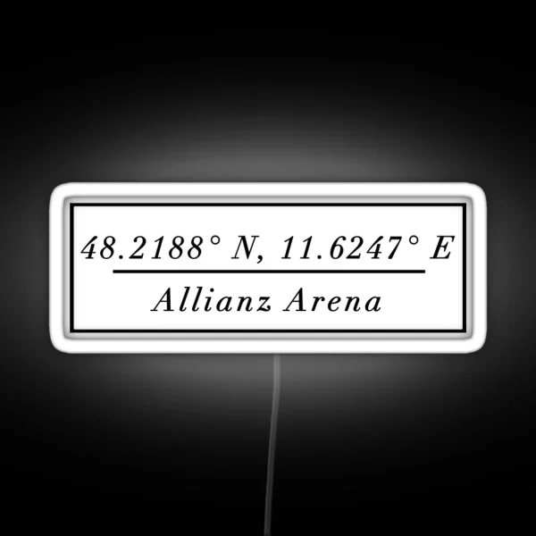 Allianz Arena RGB Neon Sign