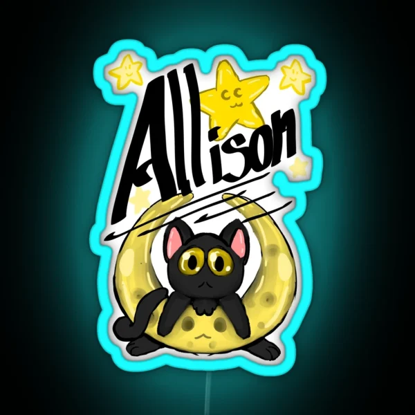 Allison RGB Neon Sign