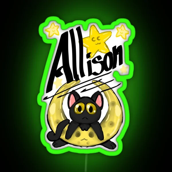 Allison RGB Neon Sign