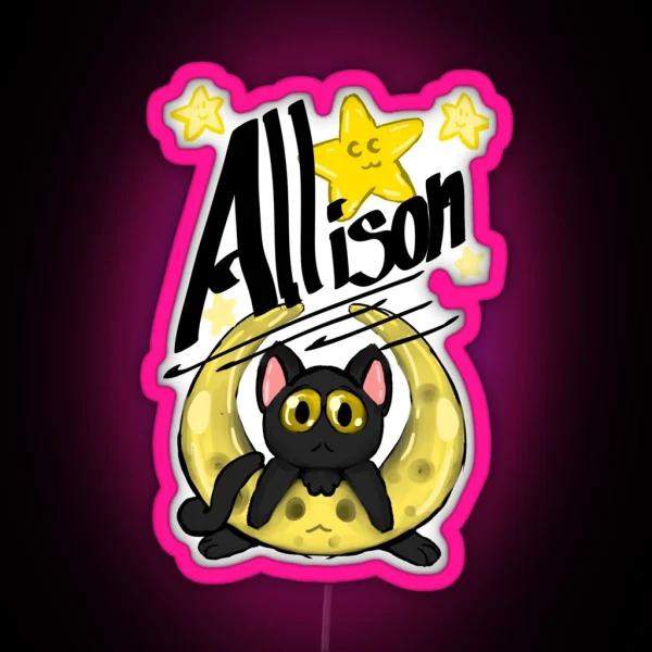 Allison RGB Neon Sign
