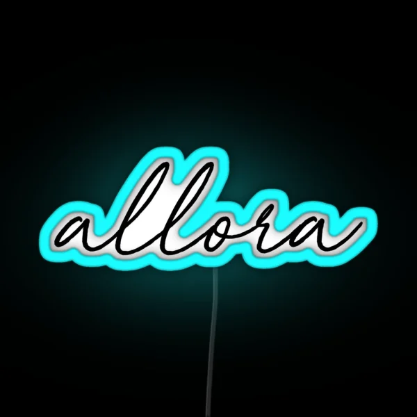 Allora Italian Quote Led RGB Neon Sign