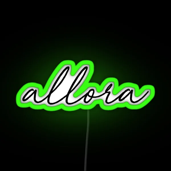 Allora Italian Quote Led RGB Neon Sign