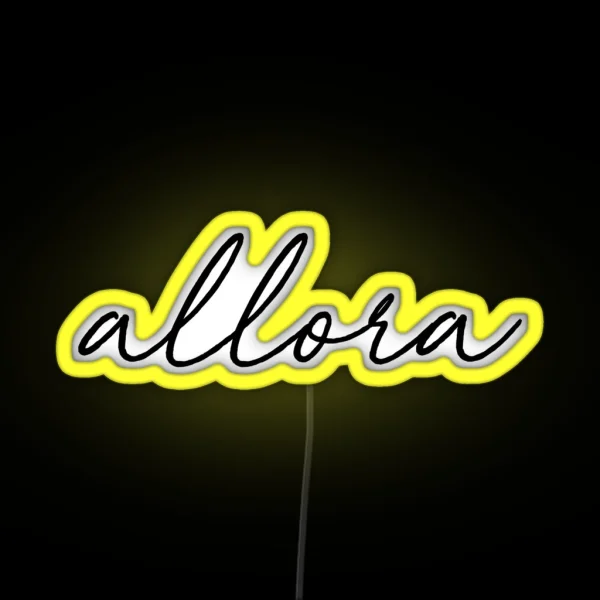 Allora Italian Quote Led RGB Neon Sign