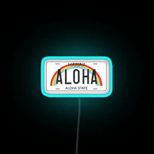 Aloha RGB Neon Sign