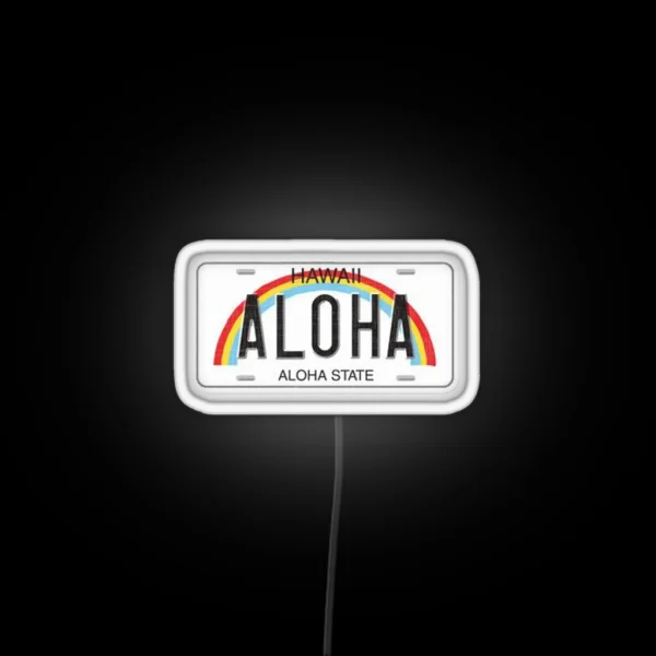Aloha RGB Neon Sign
