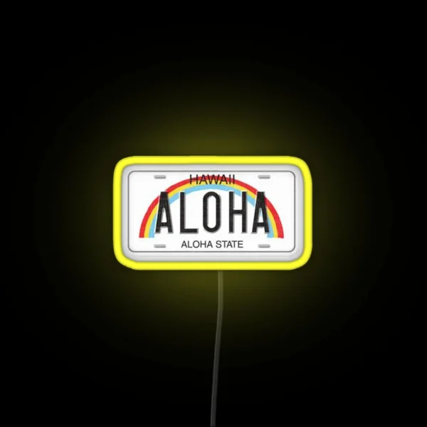 Aloha RGB Neon Sign
