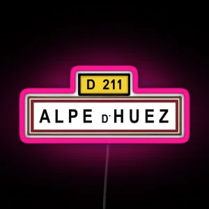 Alpe D Huez RGB Neon Sign