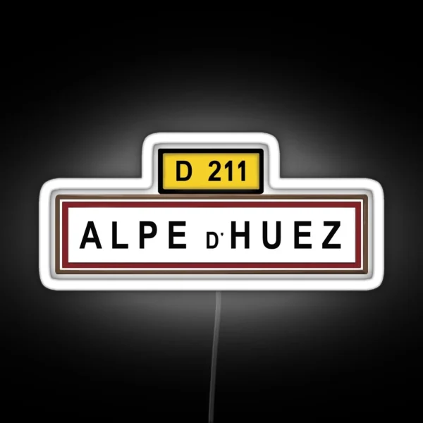 Alpe D Huez RGB Neon Sign