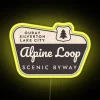 Alpine Loop Sign RGB Neon Sign - Image 5