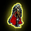 Alucard Black And Red Cape Classic 32 Bit Retro RGB Neon Sign - Image 5