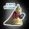 Vibrant Watching You Neon Sign Decor with Colorful RGB Lighting Effects