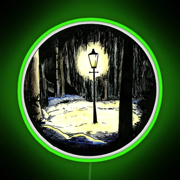 Always Winter Never Christmas RGB Neon Sign