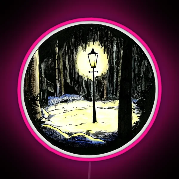 Always Winter Never Christmas RGB Neon Sign