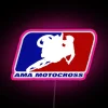 RGB LED Neon Sign for Motocross Racing Superbikes Heather Enthusiasts