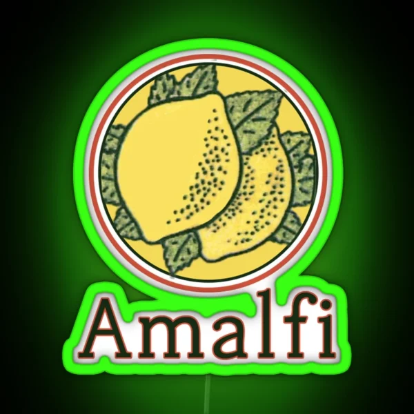 Amalfi Coast RGB Neon Sign