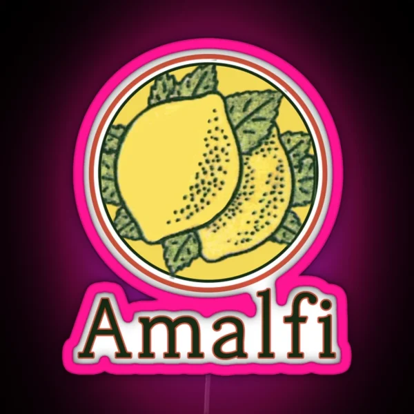 Amalfi Coast RGB Neon Sign