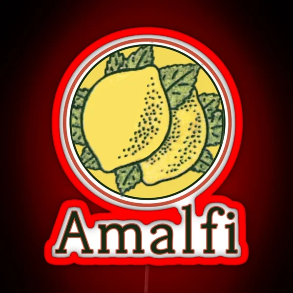 Amalfi Coast RGB Neon Sign