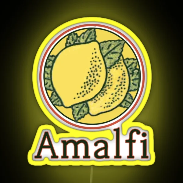 Amalfi Coast RGB Neon Sign