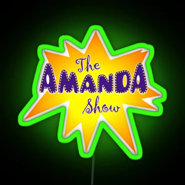 Amanda Show RGB Neon Sign