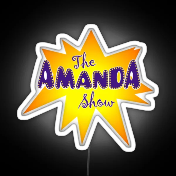 Amanda Show RGB Neon Sign