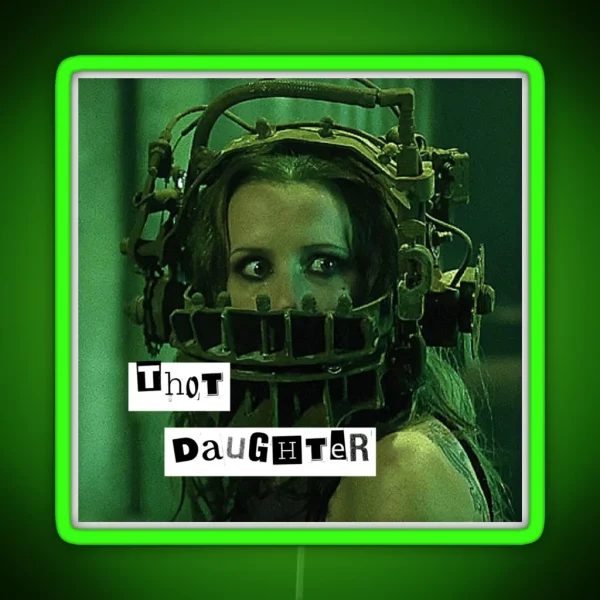 Amanda Young Thot Daughter Saw 2004 RGB Neon Sign