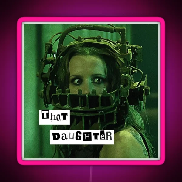 Amanda Young Thot Daughter Saw 2004 RGB Neon Sign
