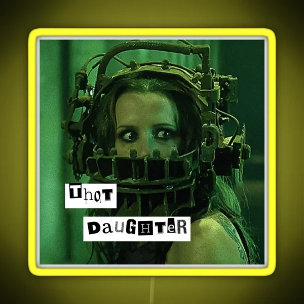 Amanda Young Thot Daughter Saw 2004 RGB Neon Sign