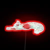 Amanita Catslug RGB Neon Sign - Image 2