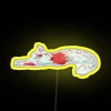 Amanita Catslug RGB Neon Sign - Image 5