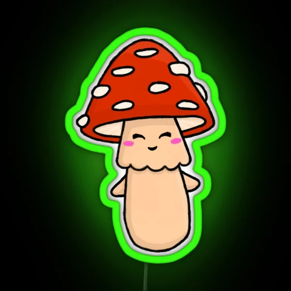 Amanita Cutie RGB Neon Sign