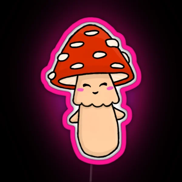 Amanita Cutie RGB Neon Sign