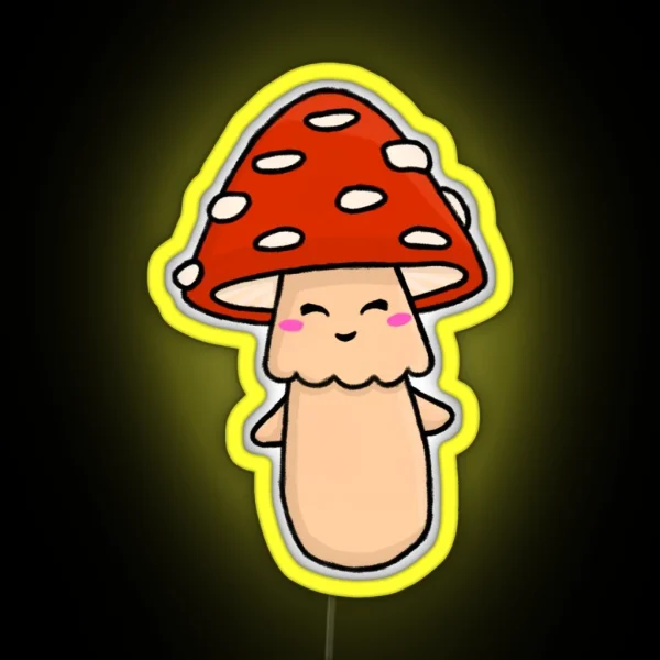 Amanita Cutie RGB Neon Sign