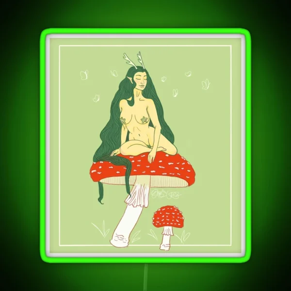 Amanita Daydream RGB Neon Sign