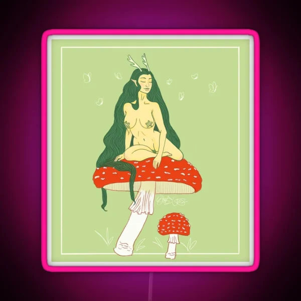 Amanita Daydream RGB Neon Sign
