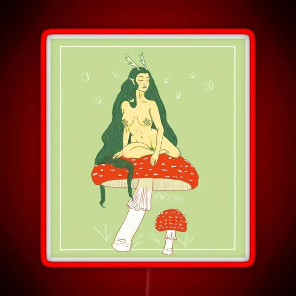 Amanita Daydream RGB Neon Sign
