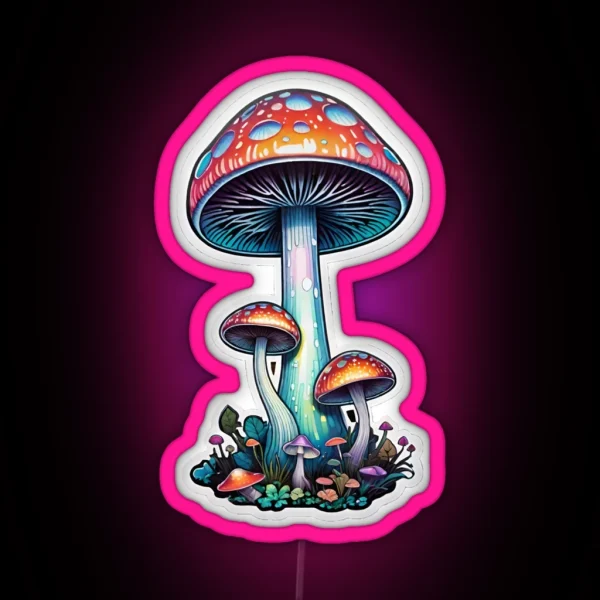 Amanita Led RGB Neon Sign