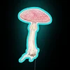 Eye-catching Neon Sign Featuring Fungi Icon Amanita Muscaria Mushroom Design
