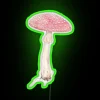 Psychedelic Mushroom-Inspired Neon Sign Adds Whimsy to Room Decorations
