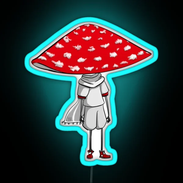 Amanita Muscaria RGB Neon Sign