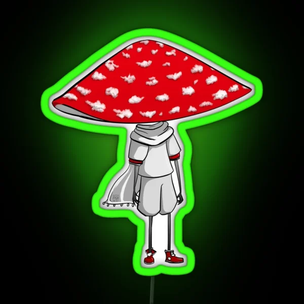 Amanita Muscaria RGB Neon Sign