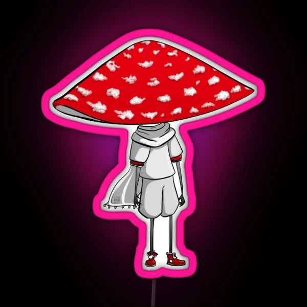 Amanita Muscaria RGB Neon Sign