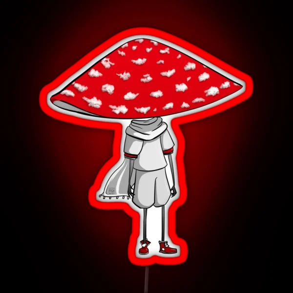 Amanita Muscaria RGB Neon Sign