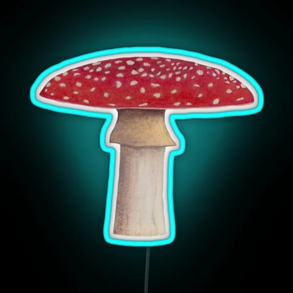 Amanita Muscaria RGB Neon Sign