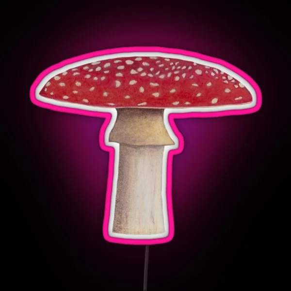 Amanita Muscaria RGB Neon Sign