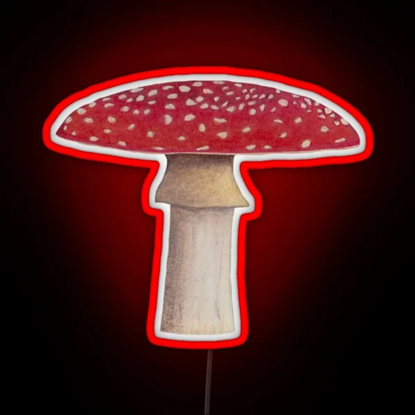 Amanita Muscaria RGB Neon Sign