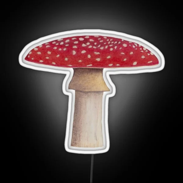 Amanita Muscaria RGB Neon Sign
