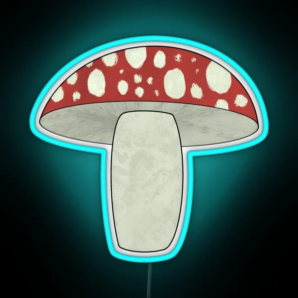 Amanita Muscaria RGB Neon Sign